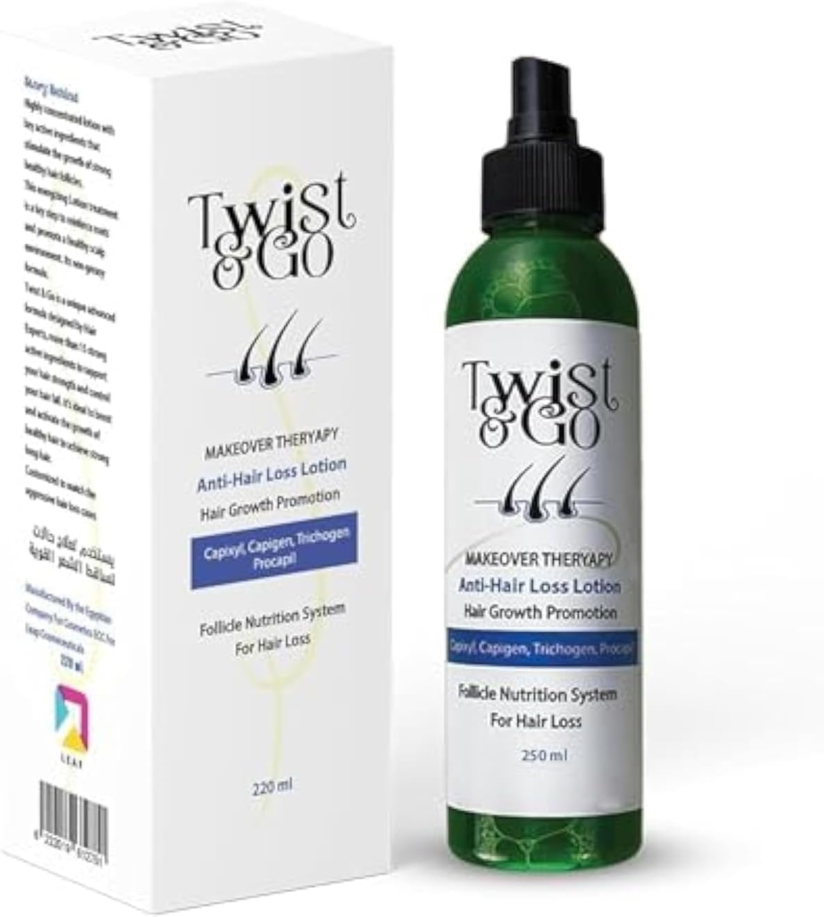 Twist & Go Anti-Hair Loss Lotion 250 Ml