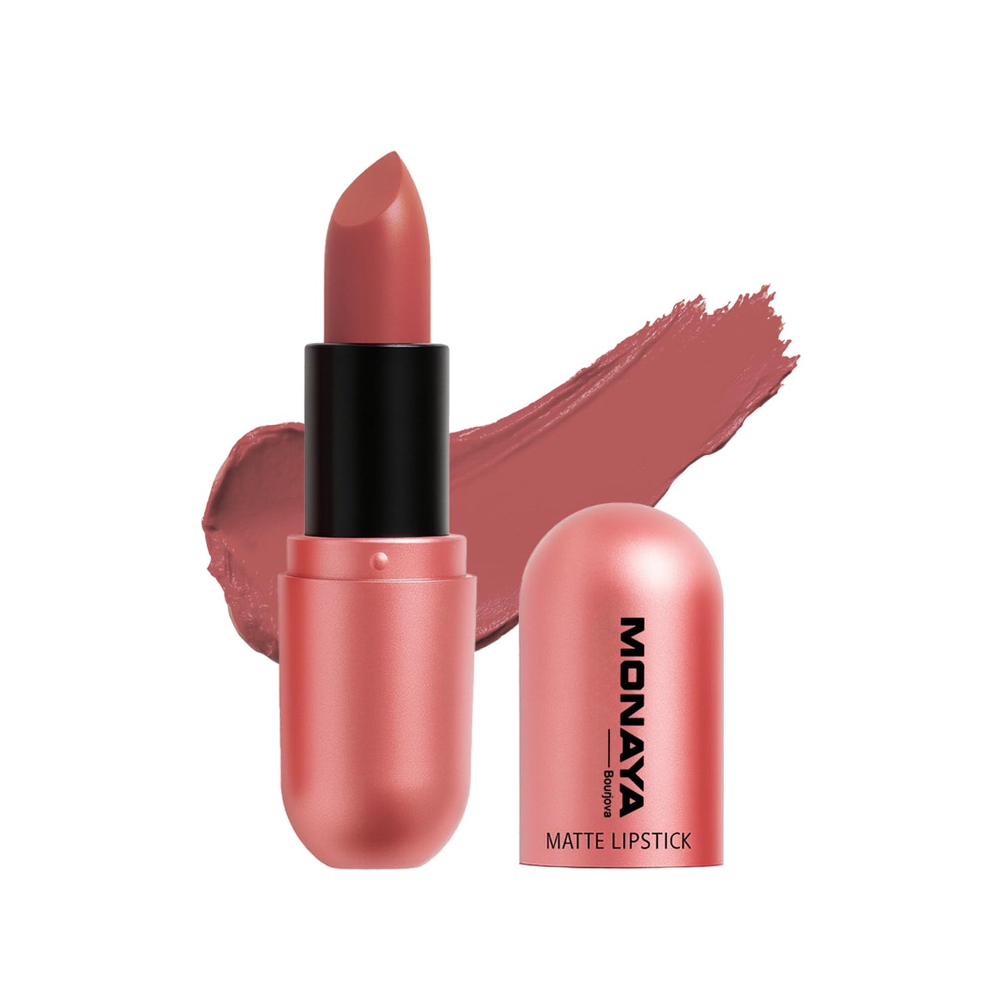 Monaya L007 Matte Lipstick,Colour Rich Original Creamy, Hydrating, Simply Ageless Moisture Renew Core