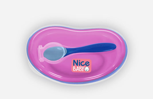 Bubbles plate - rose