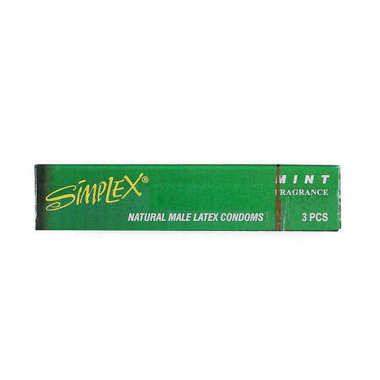Simplex condom (mint, 2724613521216)- 3 pieces
