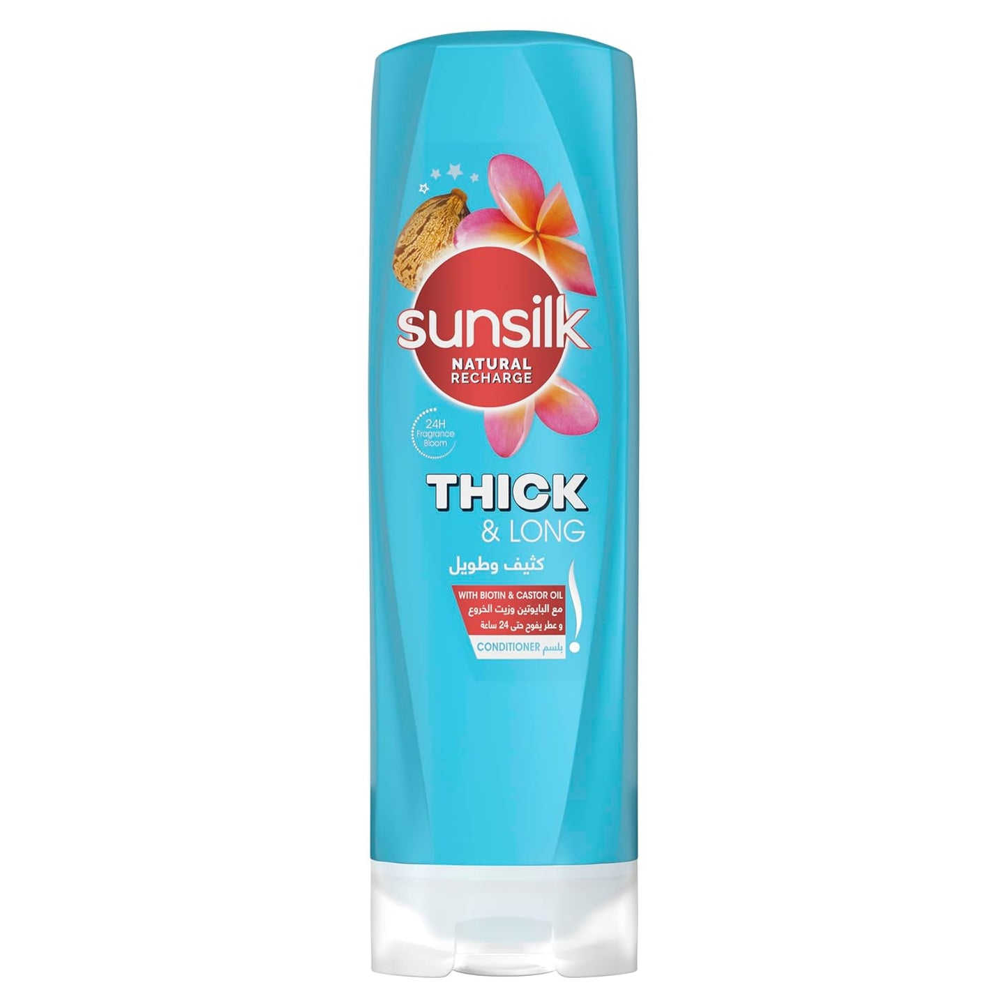 Sunsilk Conditioner Biotin & Castor oil for thick and long hair 350ML