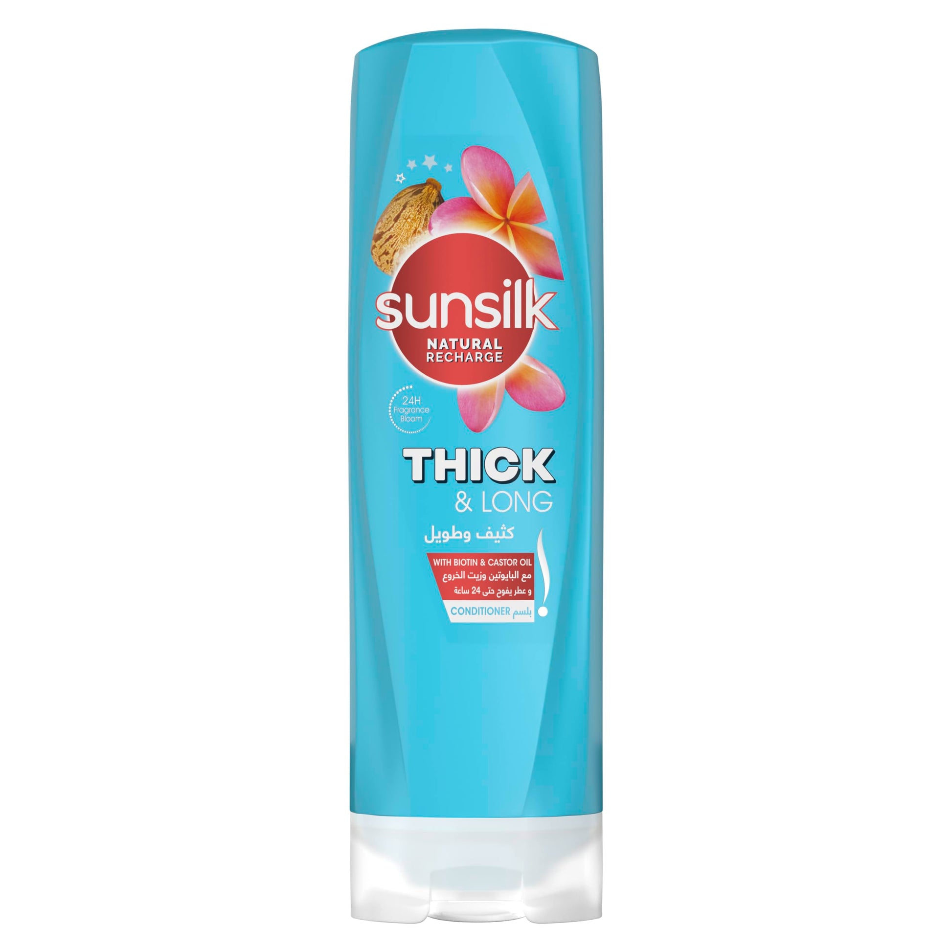 Sunsilk Conditioner Biotin & Castor oil for thick and long hair 350ML