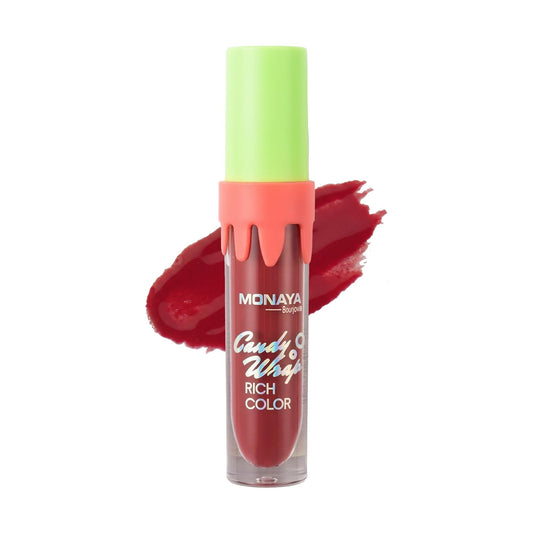 Monaya G021 Candy Warp Rich Color Lip Gloss – Hydrating High Shine Non-Sticky Lip Gloss Set, Long-Lasting Moisturizing Lip Makeup (G101)