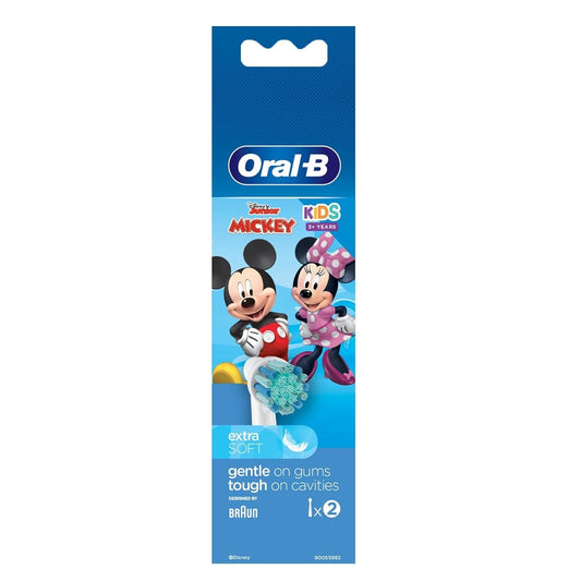 Oral-B Kids Replacement Toothbrush Heads - Pack of 2