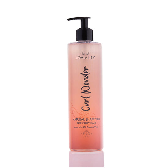 Joviality Curl Wonder Natural Shampoo Sulfate and Silicone Free with Avocado Oil