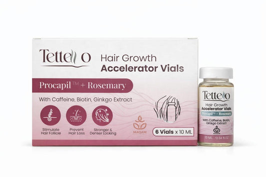 Tettello Hair Growth Accelerator Vials Plus 6 * 10 ml