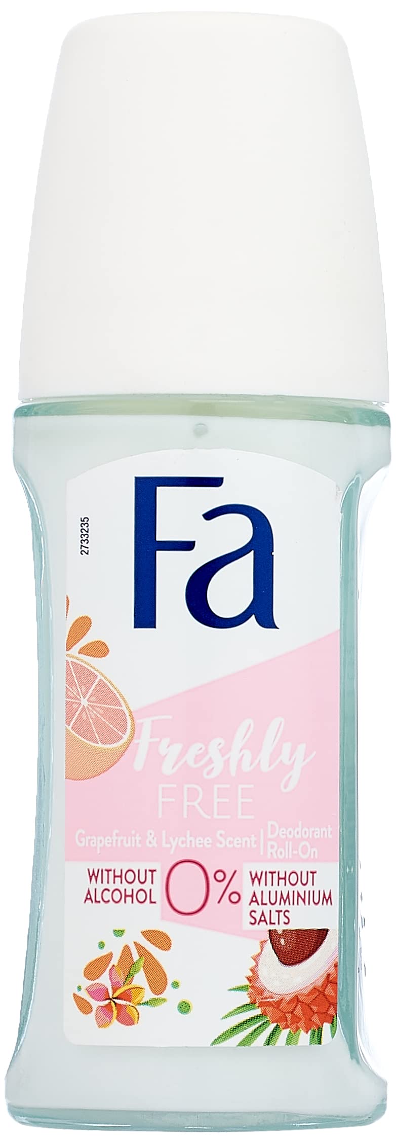 FA Roll On Deodorant with Grapefruit and Lychee Scent for Women - 50 ml