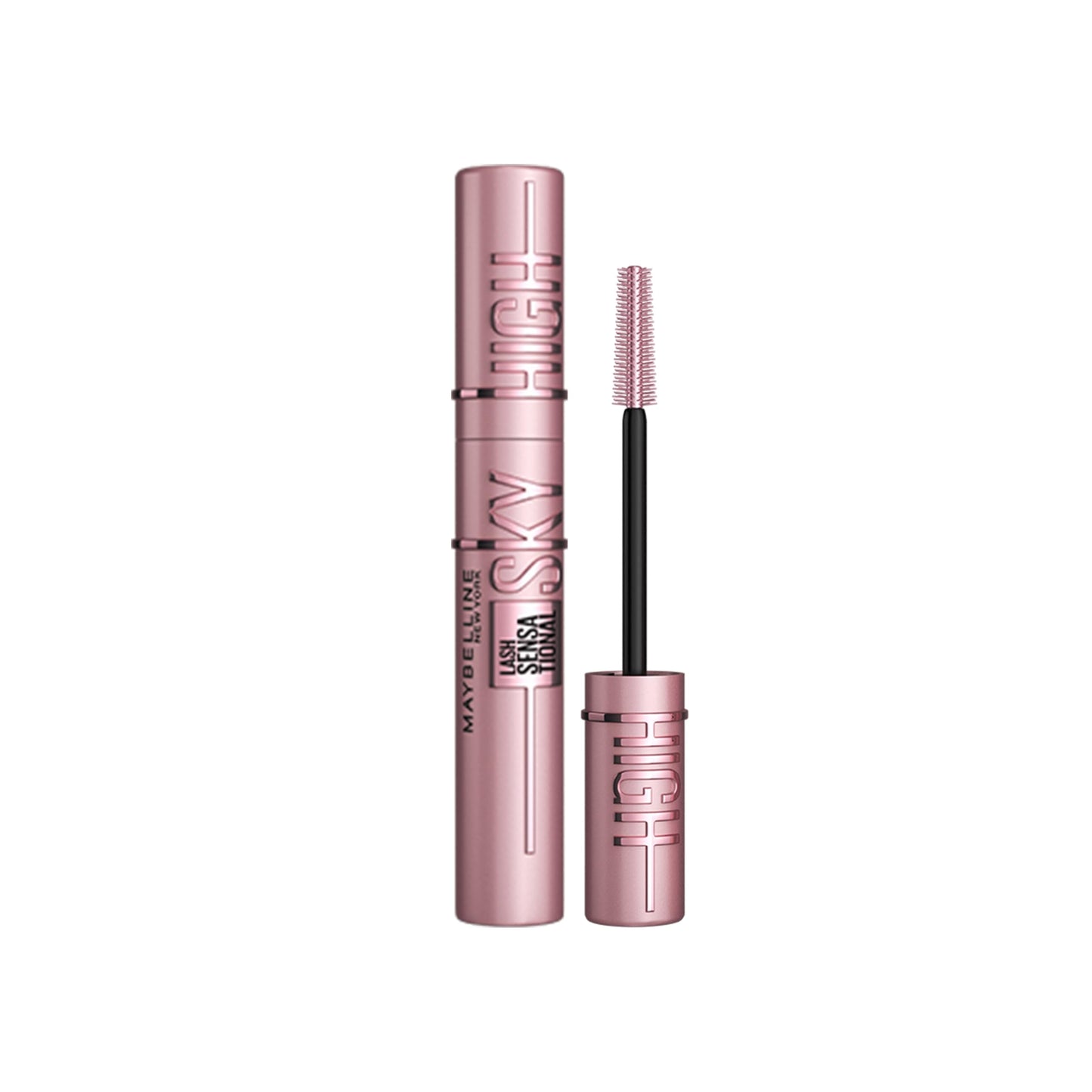 Maybelline New York Black Mascara For Extremely Long Eyelashes Lash Sensational Sky High Mascara Very Black 7.2Ml