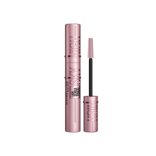 Maybelline New York Black Mascara For Extremely Long Eyelashes Lash Sensational Sky High Mascara Very Black 7.2Ml