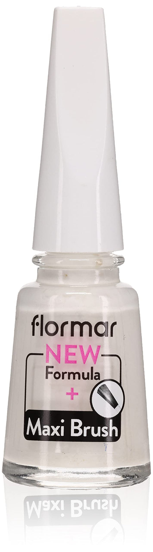 Flormar Nail Enamel 400 Bright White New