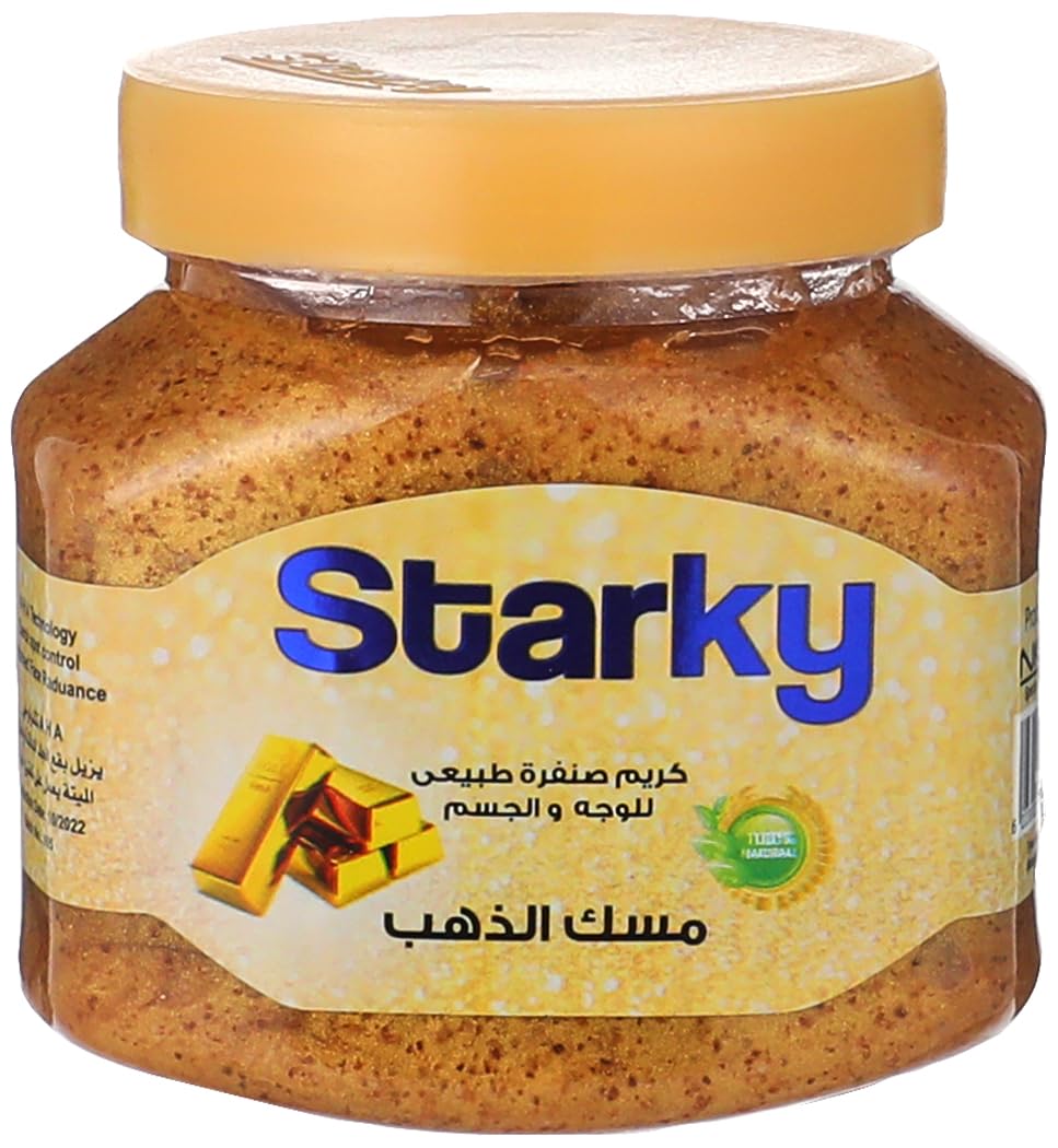 Starky face and body scrub gold, 300 ml