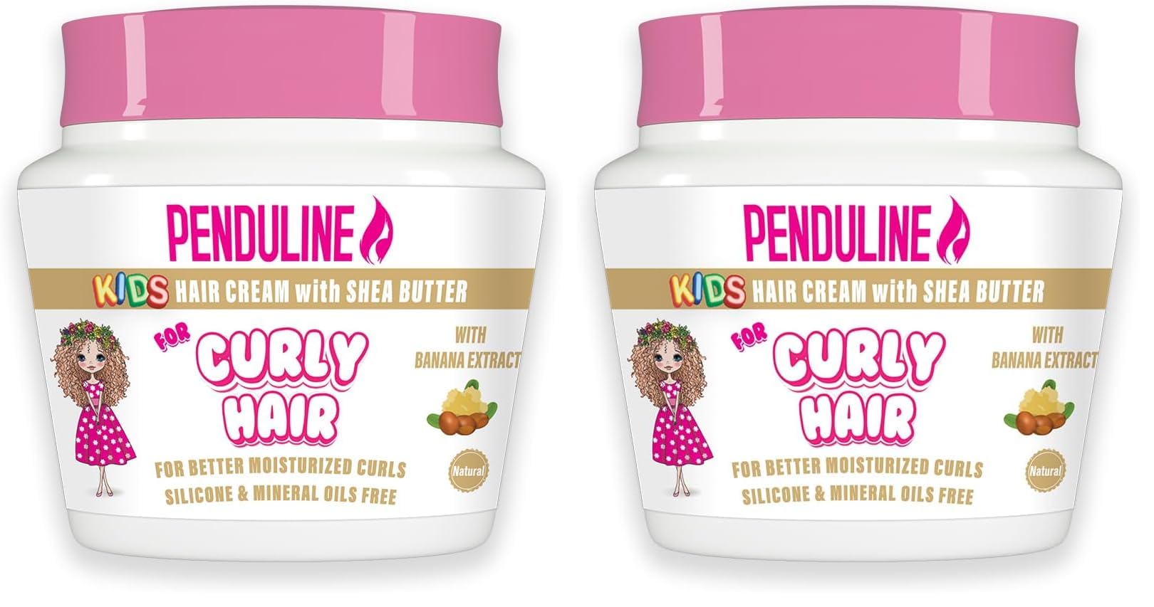 penduline shea butter hair cream for kids - 150 ml (Pack of 2)