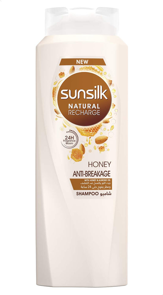 Sunsilk Natural Recharge Anti-Breakage Shampoo with Honey - 600 ml