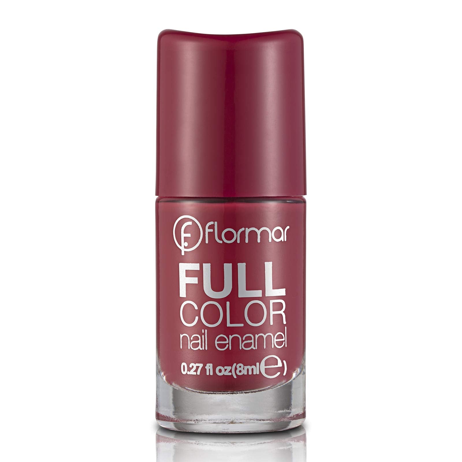 Flormar Full Color Nail Enamel FC65 Lady Slippers Full Color Nail Polish, High-Shine Finish, Smooth, Even Application, Buildable Layers, Top-Coat Friendly Finish