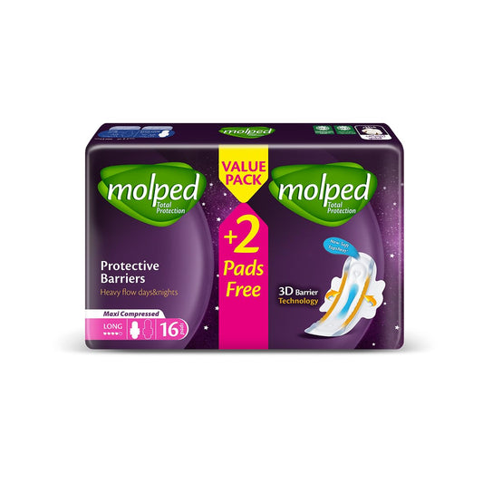 Molped Total Protection - Value Pack - long 16 Pads