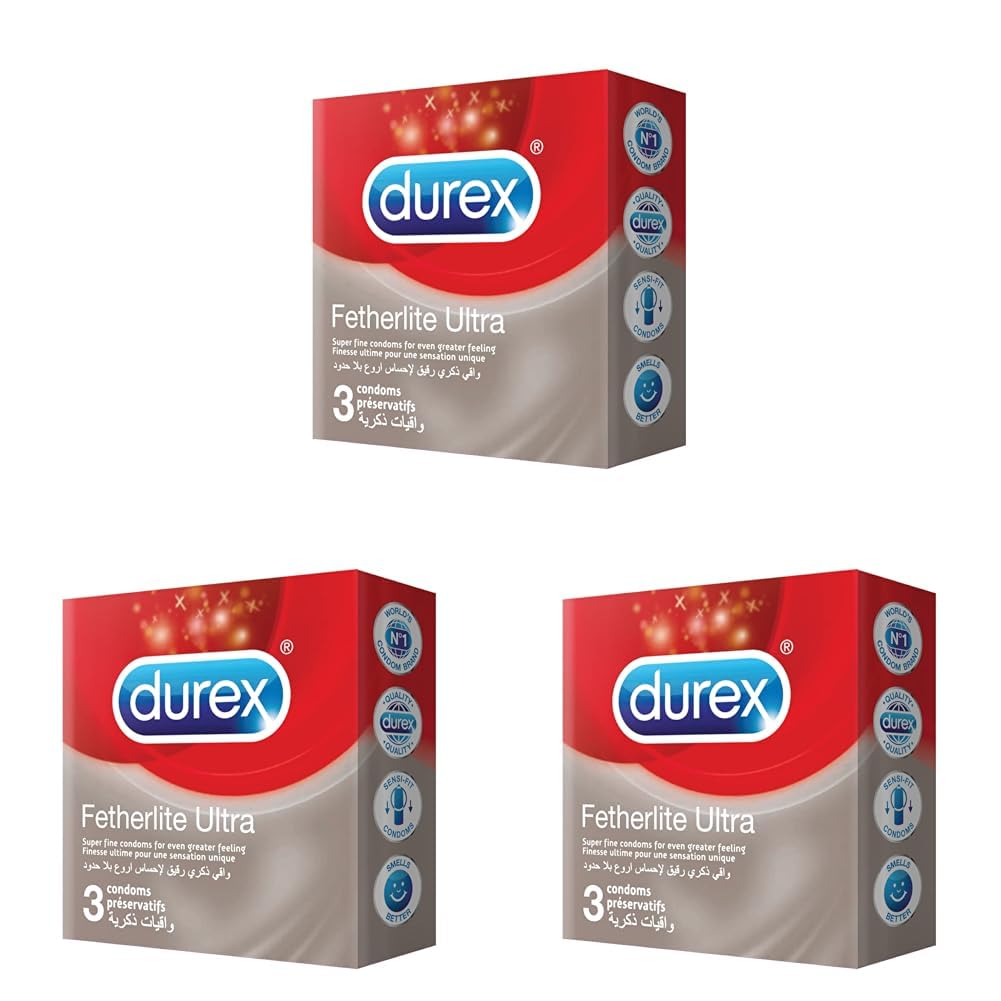 Durex Fetherlite Ultra Condom - Pack of 9