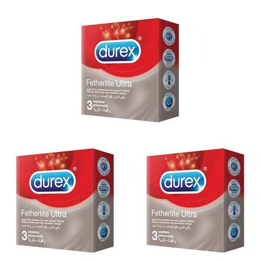 Durex Fetherlite Ultra Condom - Pack of 9