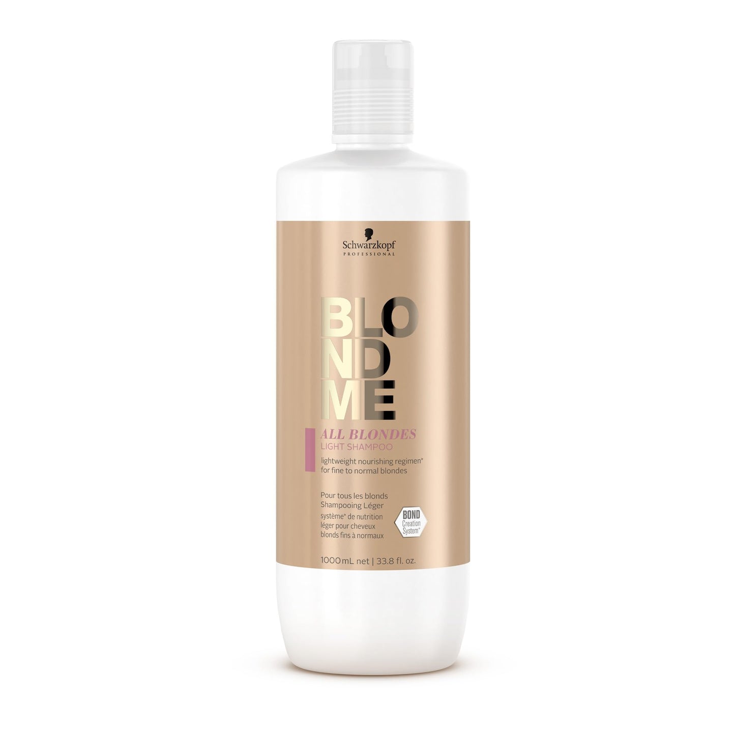Schwarzkopf Professional blondme keratin restore all blondes light shampoo 1000ml