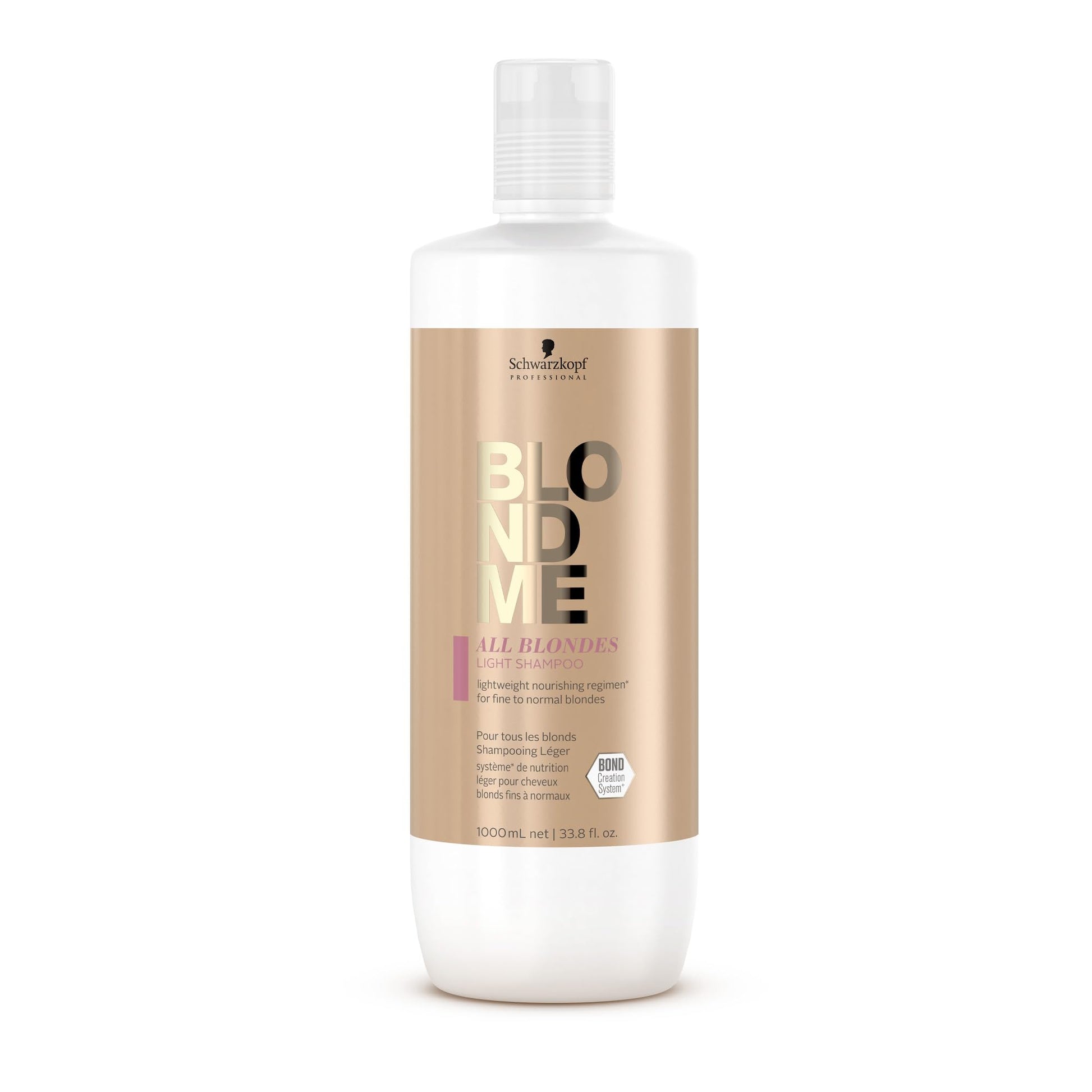 Schwarzkopf Professional blondme keratin restore all blondes light shampoo 1000ml