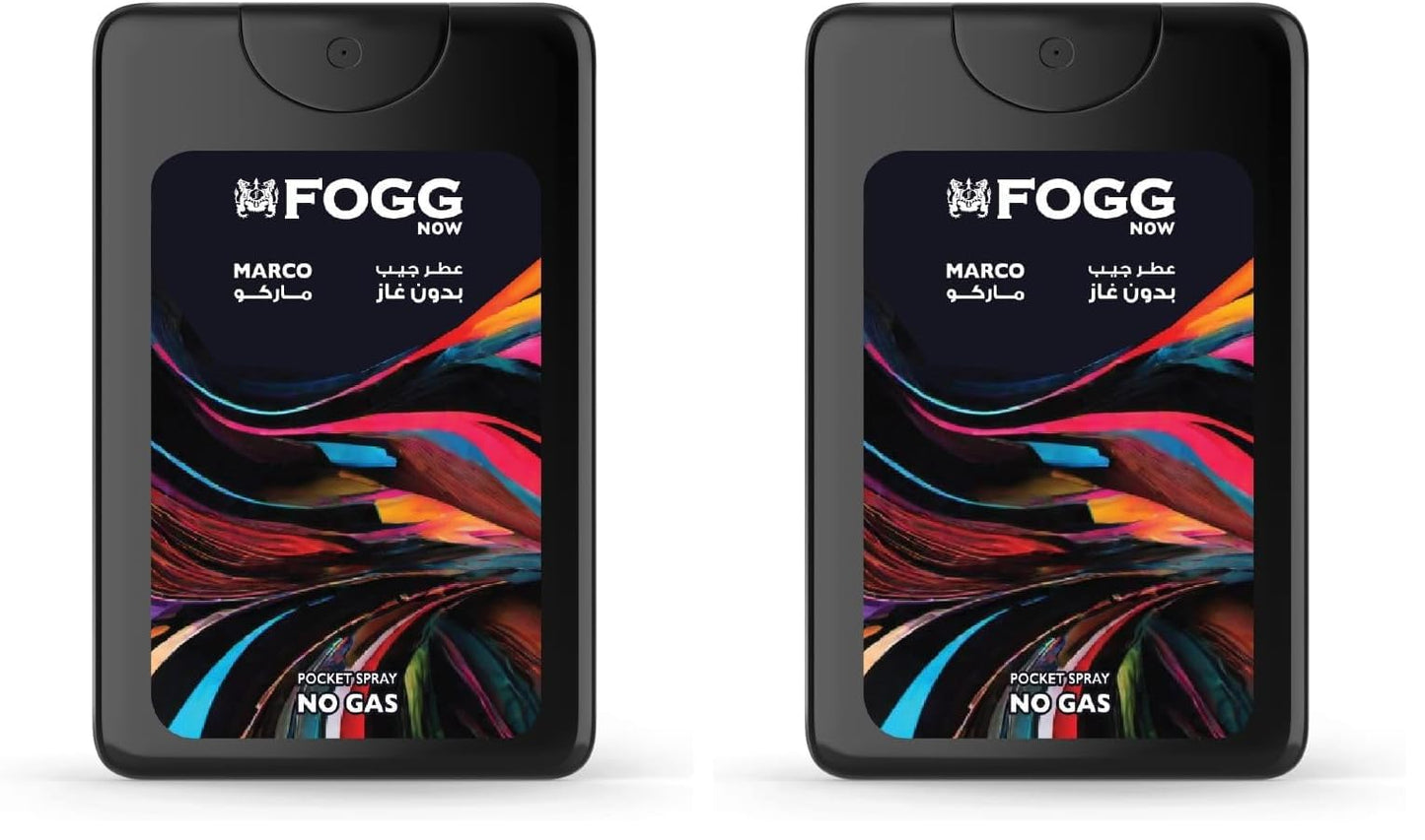 Fogg perfume spray pocket - marco 17 ml (Pack of 2)