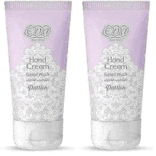 Eva Skin Care Hand Cream Passion 60 ml (Pack of 2)