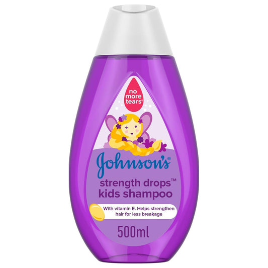 JOHNSON’S Kids Shampoo, Strength Drops, 500ml