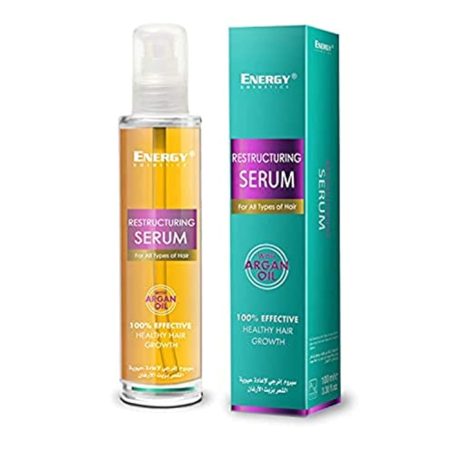 Energy Cosmetics Restructuring Serum with Argan Oil, 100 ml