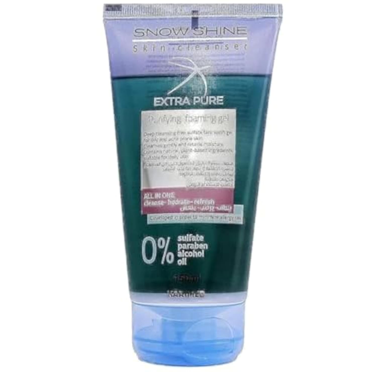 Snow Shine SNOWSHINE SNOW SHINE Free Sulfate Face Wash Gel For Oily Skin 150ML