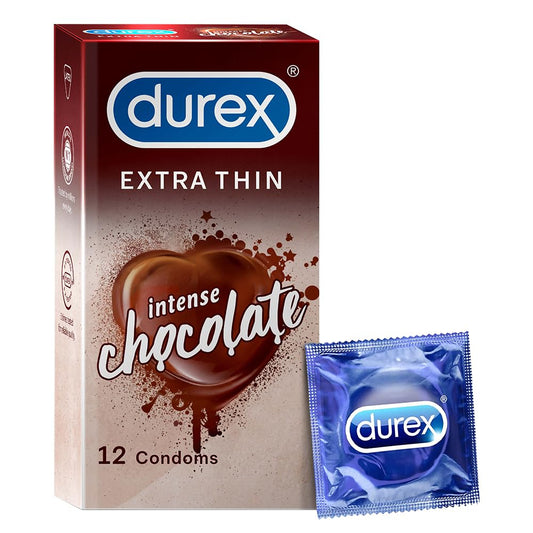 Durex Condoms Chocolate Flavor 12 Count