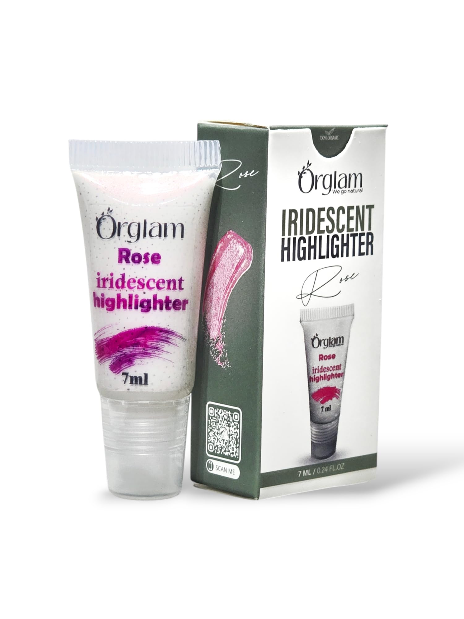 Orglam (rose Iridescent face Highlighter, 7ml)
