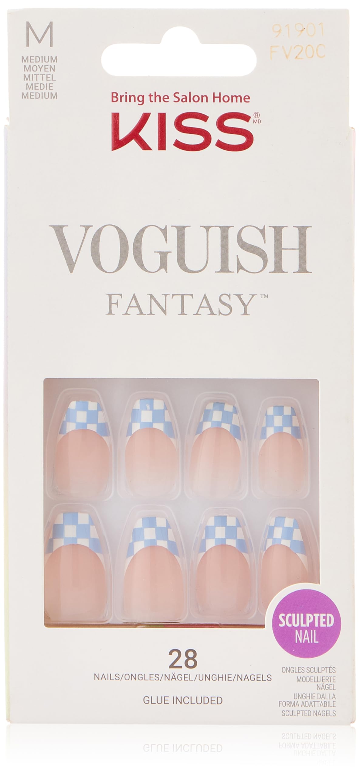 KISS Voguish Fantasy Nails 28-Pieces, Ending Scene