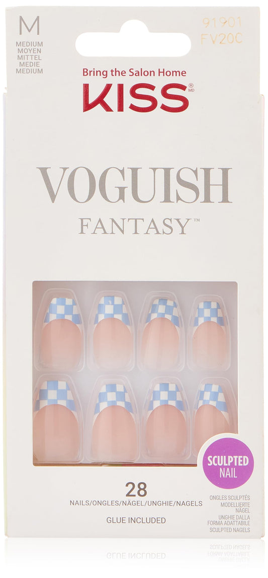 KISS Voguish Fantasy Nails 28-Pieces, Ending Scene