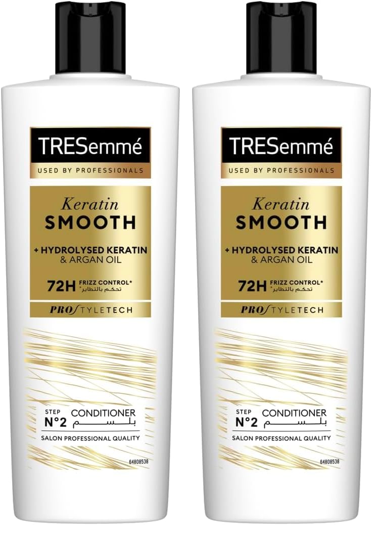 TRESemmé Conditioner Keratin Smooth & Straight 400ML (Pack of 2)