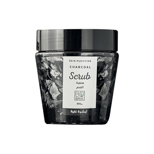 Bobana body scrub - charcool - 300 gm