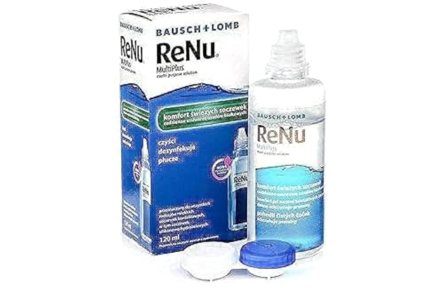 Renu Bausch & Lomb Renu Contact Lens Solution - (120ml)