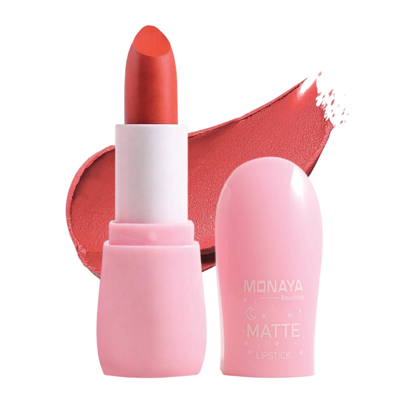 Monaya L013 Matte Lipstick - Bold, Smudge-Proof, Long-Lasting Matte Finish, Highly Pigmented (L106#)