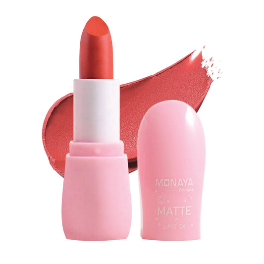 Monaya L013 Matte Lipstick - Bold, Smudge-Proof, Long-Lasting Matte Finish, Highly Pigmented (L106#)