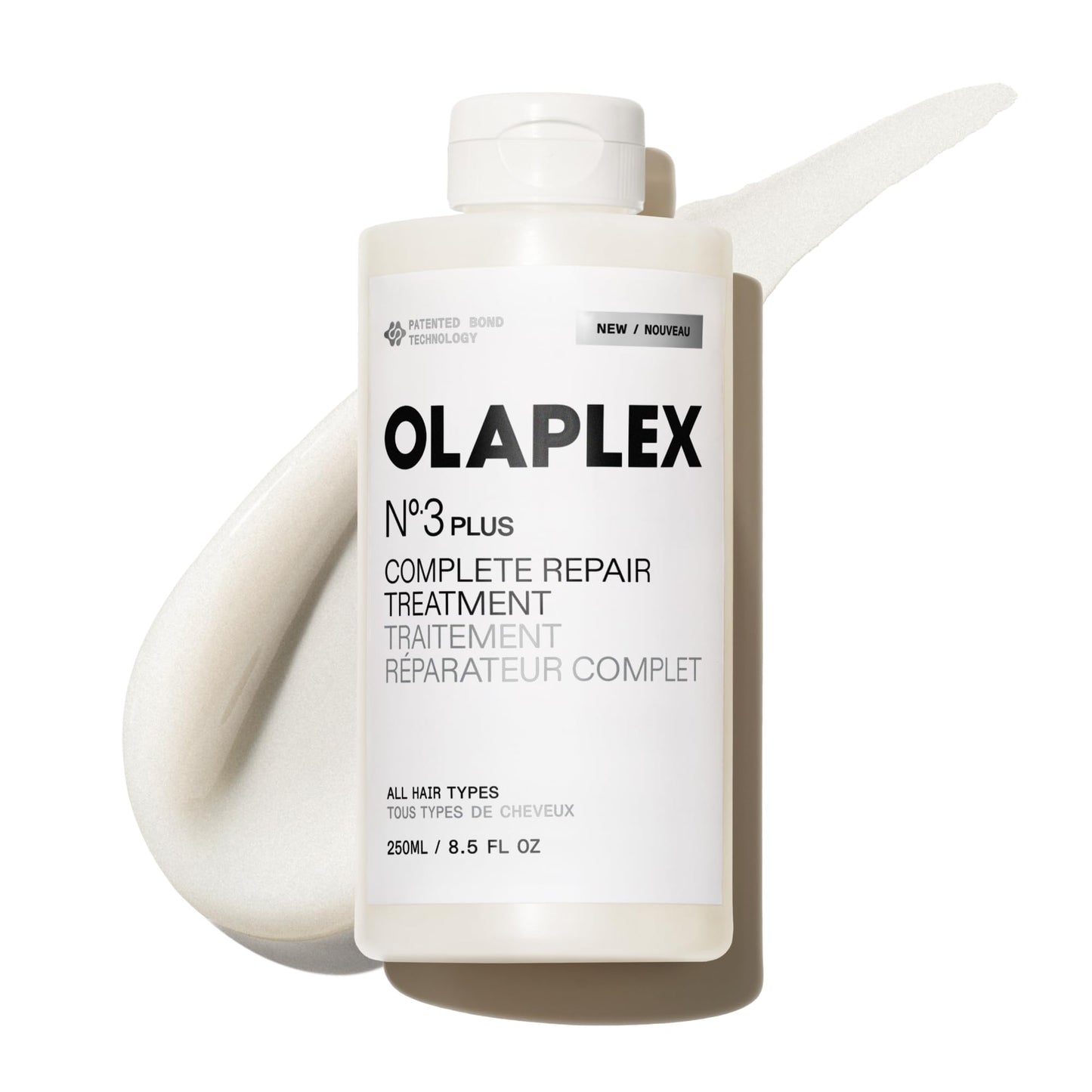 OLAPLEX N°.3PLUS Complete Repair Treatment - The Hair Damage Repair Rreatment For Immediately Stronger, Softer Hair (250ml)