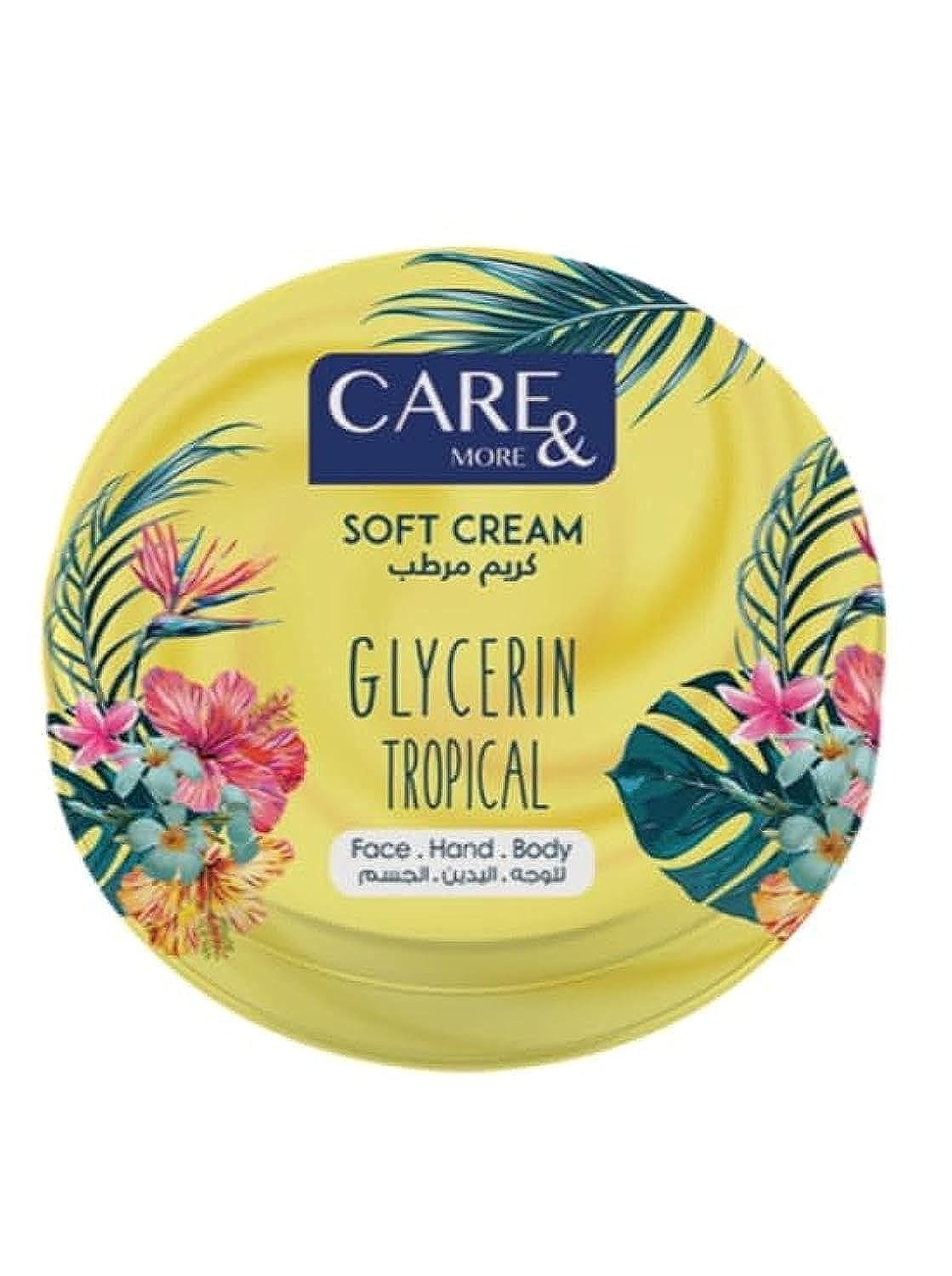Care More Soft Cream With Glycerin Tropical 75 ML