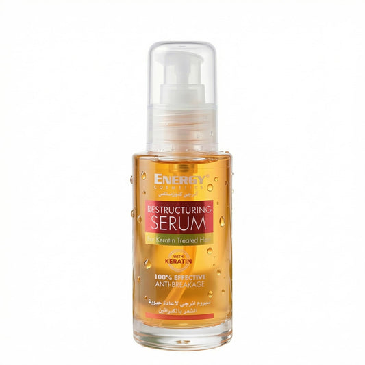 Energy Cosmetics Restructuring Serum for Keratin Treated Hair, 60 ml