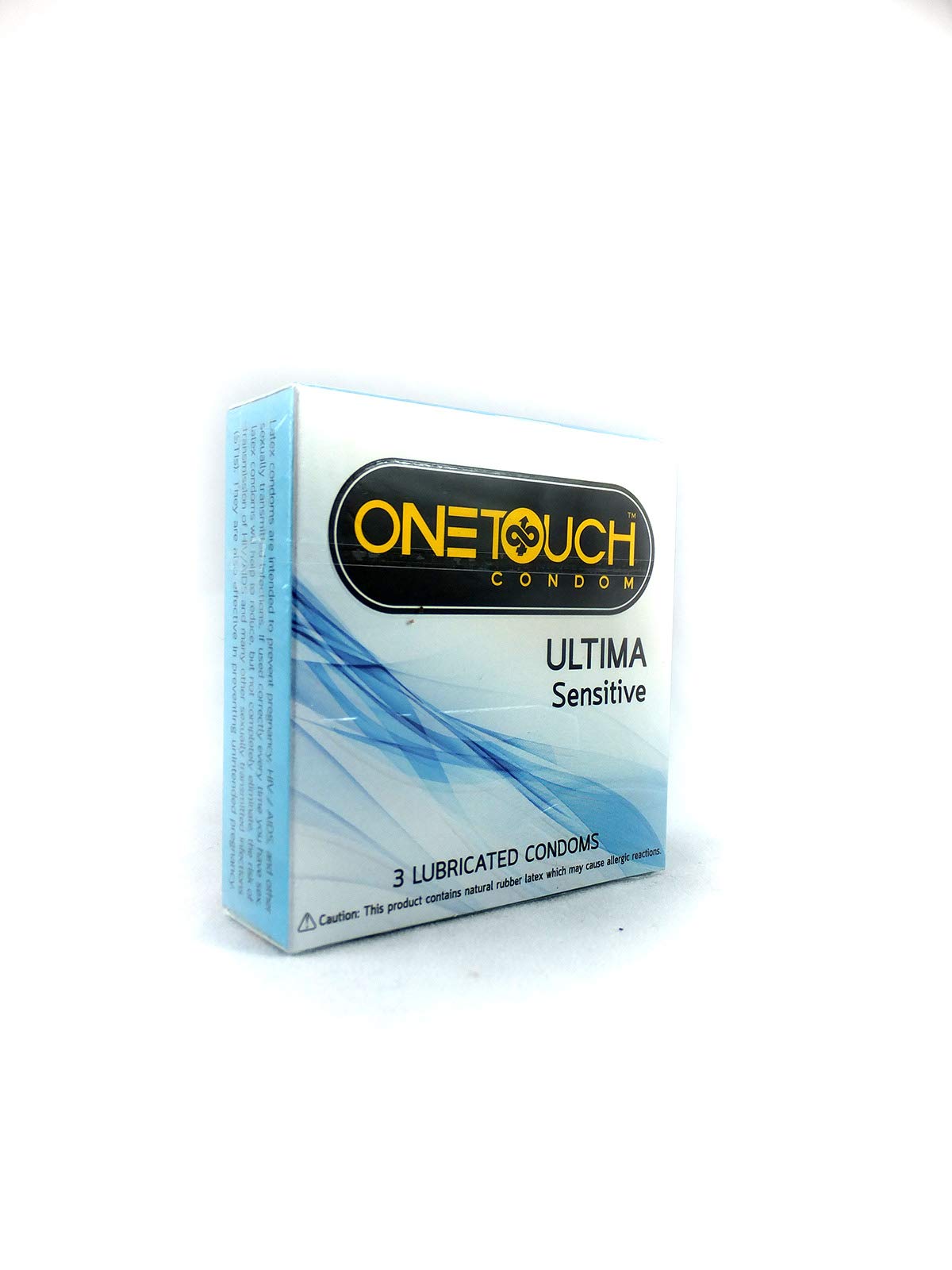 ONETOUCH Ultima Sensitive Condom- 3 Pieces