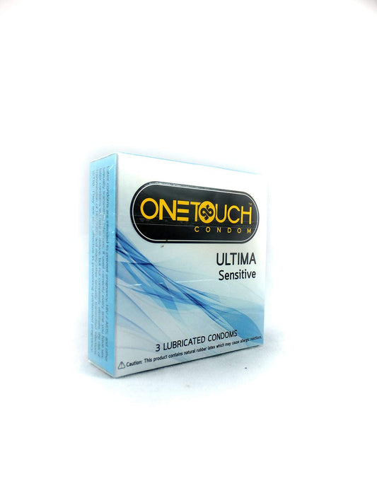ONETOUCH Ultima Sensitive Condom- 3 Pieces