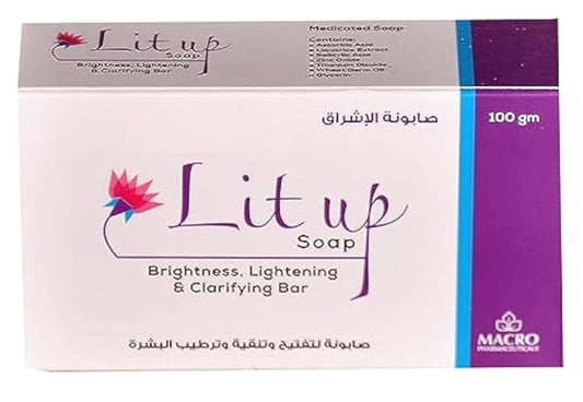 Lit up Brightness lightening soap 100 gm