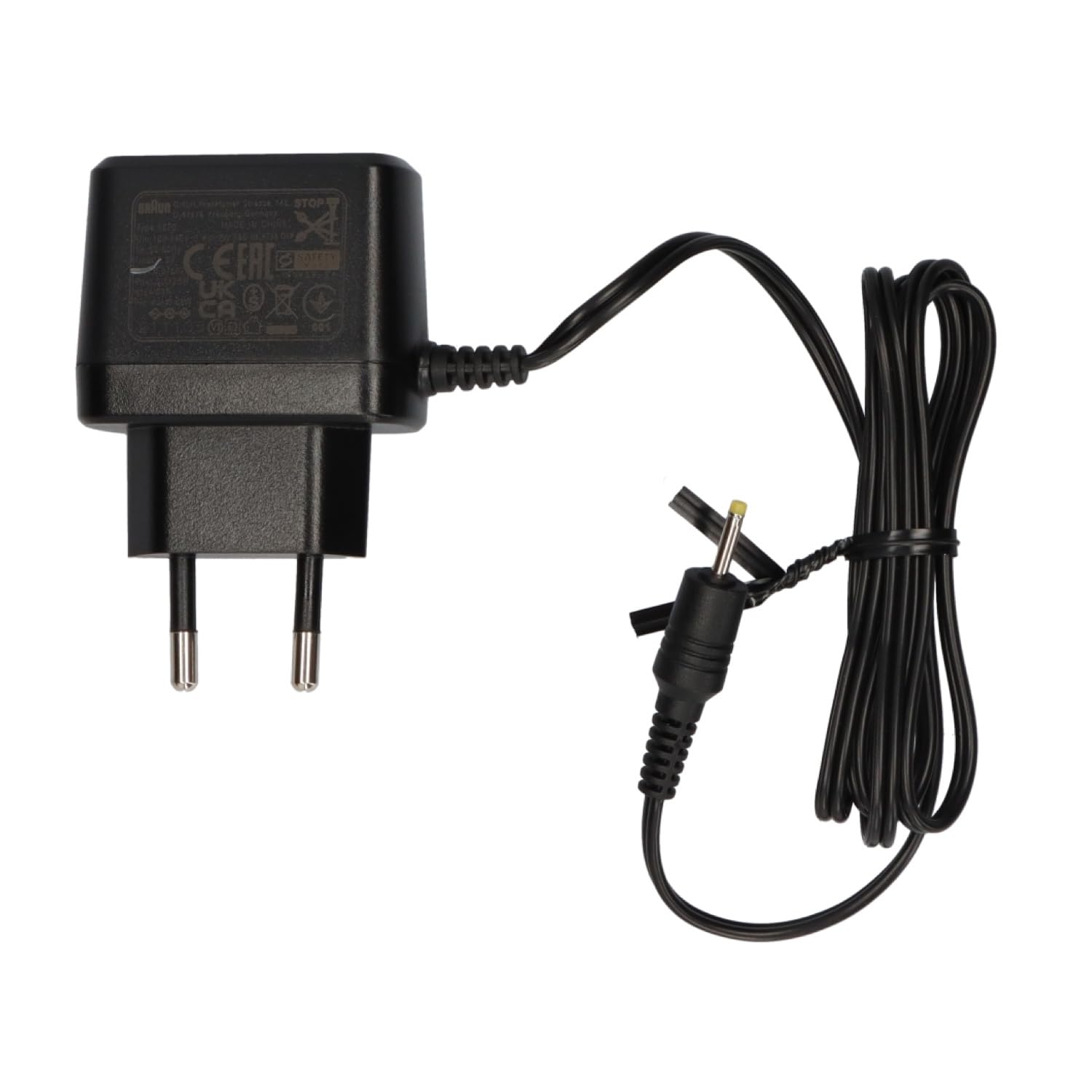 Braun Charger Designed for Multi Grooming Kit, Compatible with MGK & BT Series, Black, USB, 5V DC, CE Certified, Packaging May Vary - 81730026