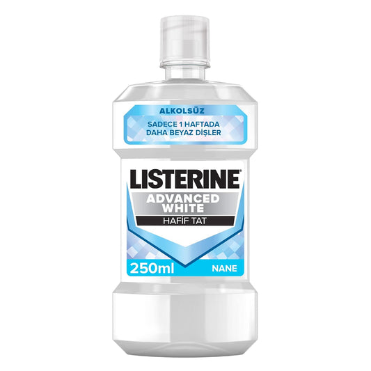 Listerine advanced white mild taste mouthwash