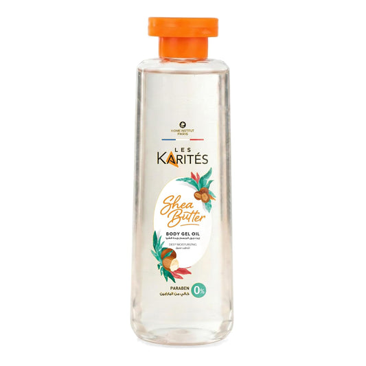 Les Karites Shea Butter Body Gel Oil for Deep Moisture 200 ml