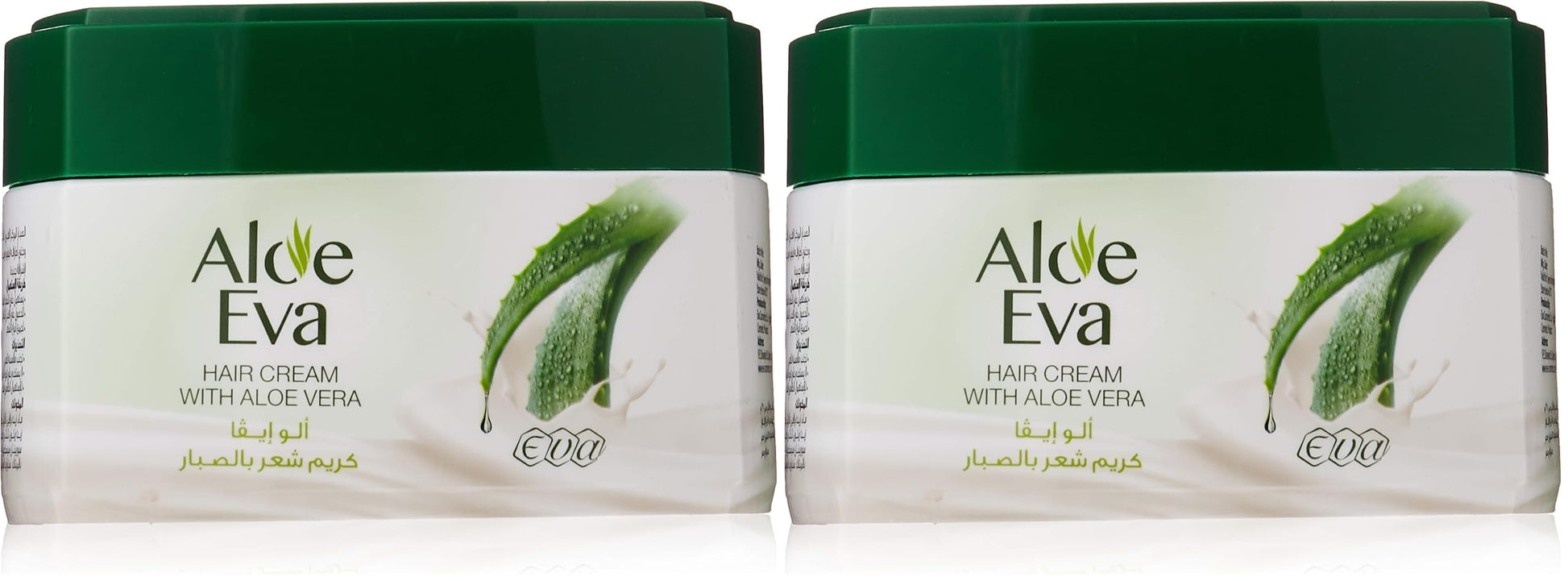 Eva Aloe Eva - Hair Cream With Aloe Vera Extract, 185gm (Pack of 2)