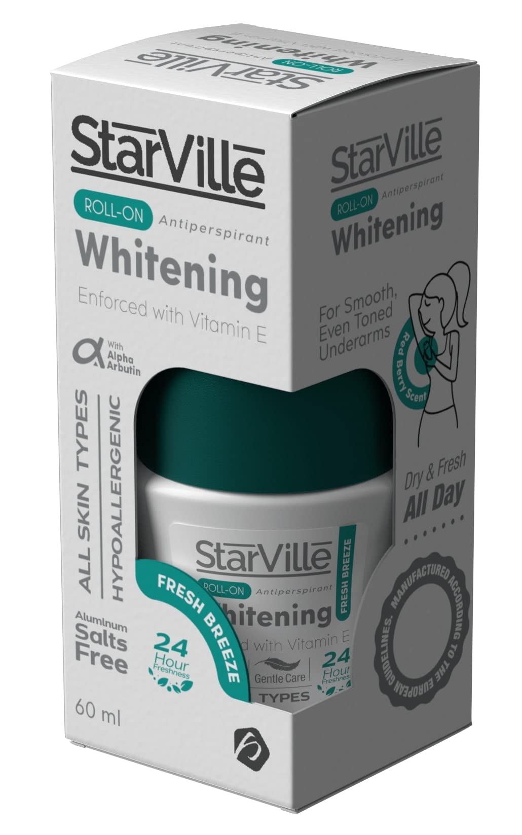 Starville Star Ville whitening roll on fresh breeze 60 ml
