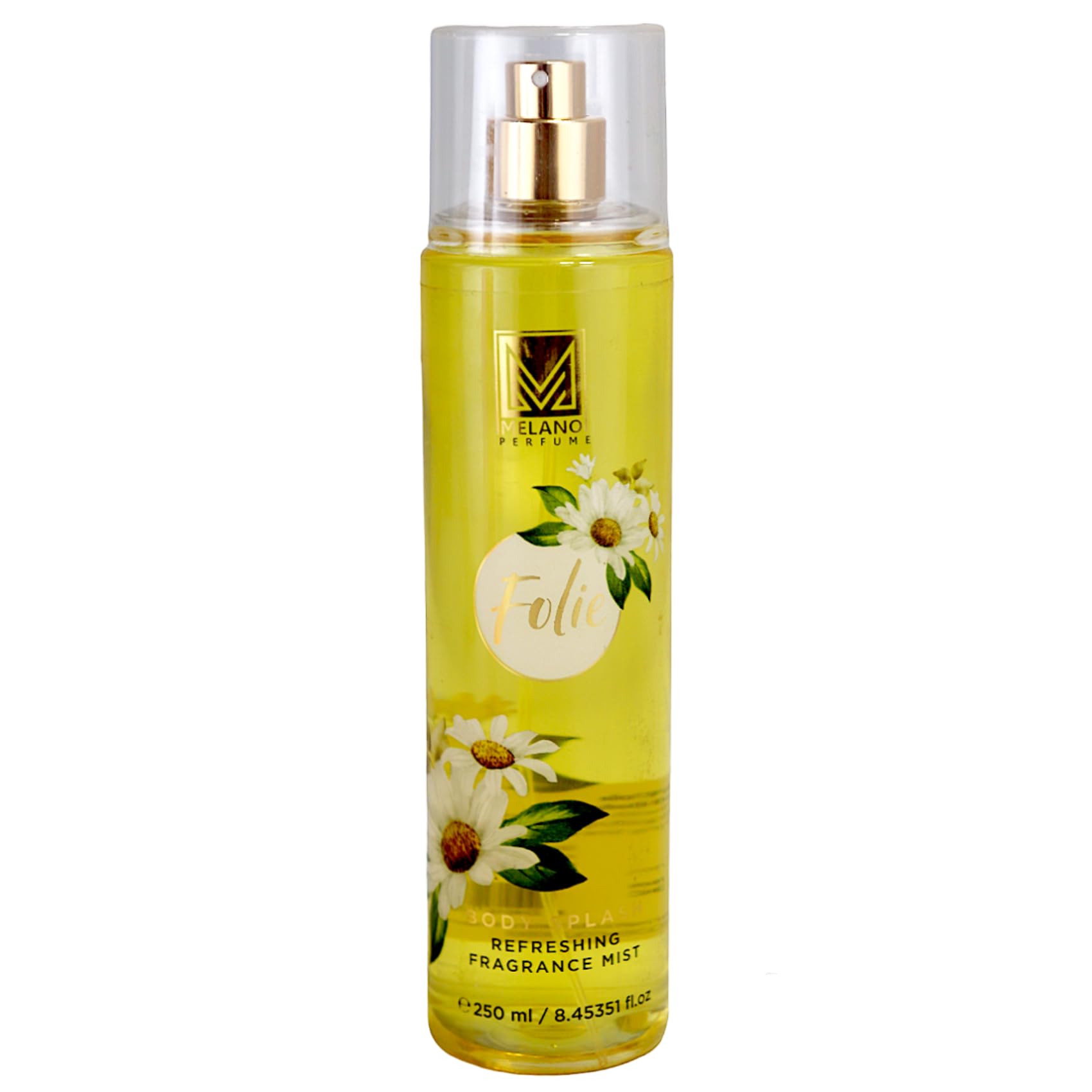 Melano Pharma Melano Perfume Body Splash Refreshing Fragrance Mist With Folie For Women-250ml