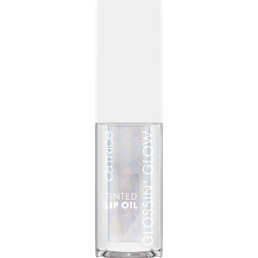 Catrice Glossin' Glow Tinted Lip Oil, Lip Gloss, No. 060, Transparent, Nourishing, Colouring Effect, with Oils, Vegan, No Preservatives, No Parabens, No Microplastic Particles, Pack of 1 (4 ml)